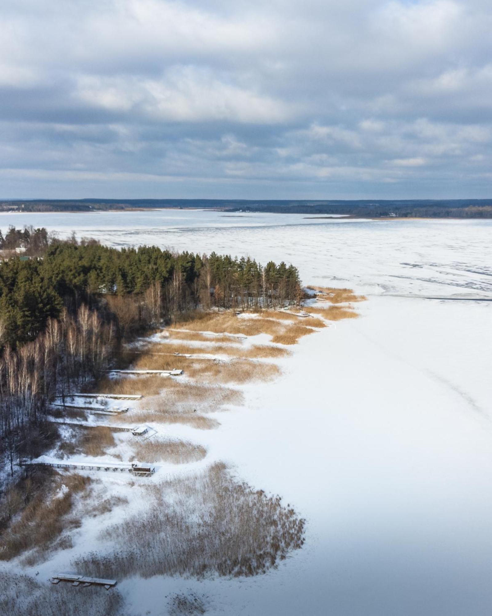 Lesna 21 Dom Poludnie Przy Puszcza Bialowieska Luka Экстерьер фото